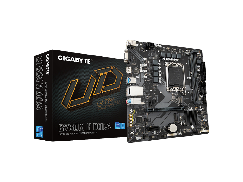 Gigabyte Matična ploča  B760MH DDR4 G10/LGA1700